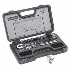 Stanley 16-Piece 1/2'' Drive Socket Set